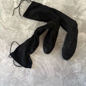 Black Over-the-Knee Boots